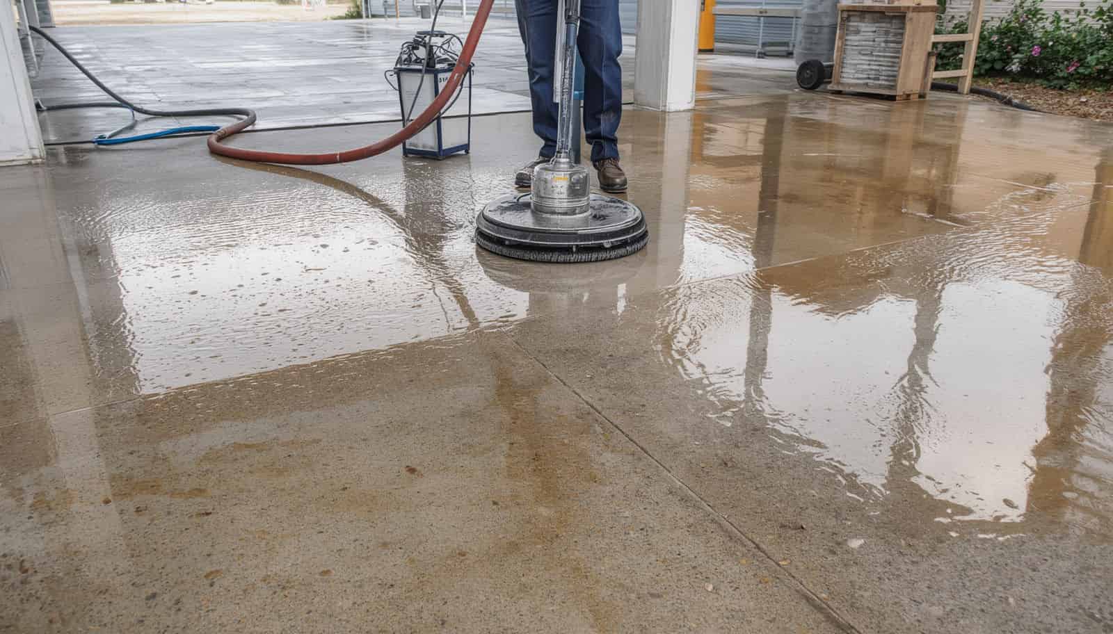 Concrete Cleaning and Sealing image