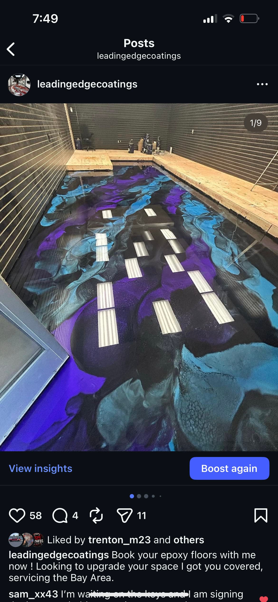 Gallery photos for Metallic Epoxy Floors That Actually Stop People in Their Tracks: Image #1