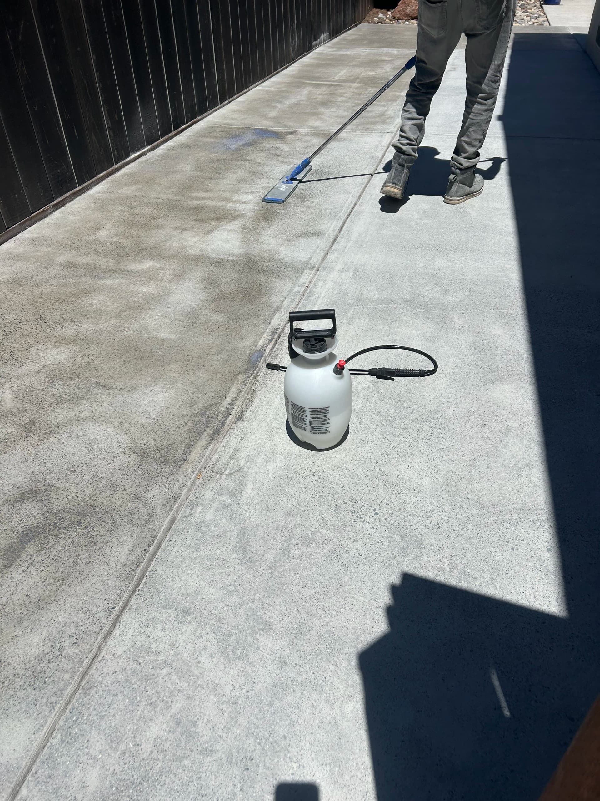 Gallery photos for Concrete Grind and Seal on a Residential Side Yard Walkway: Image #6