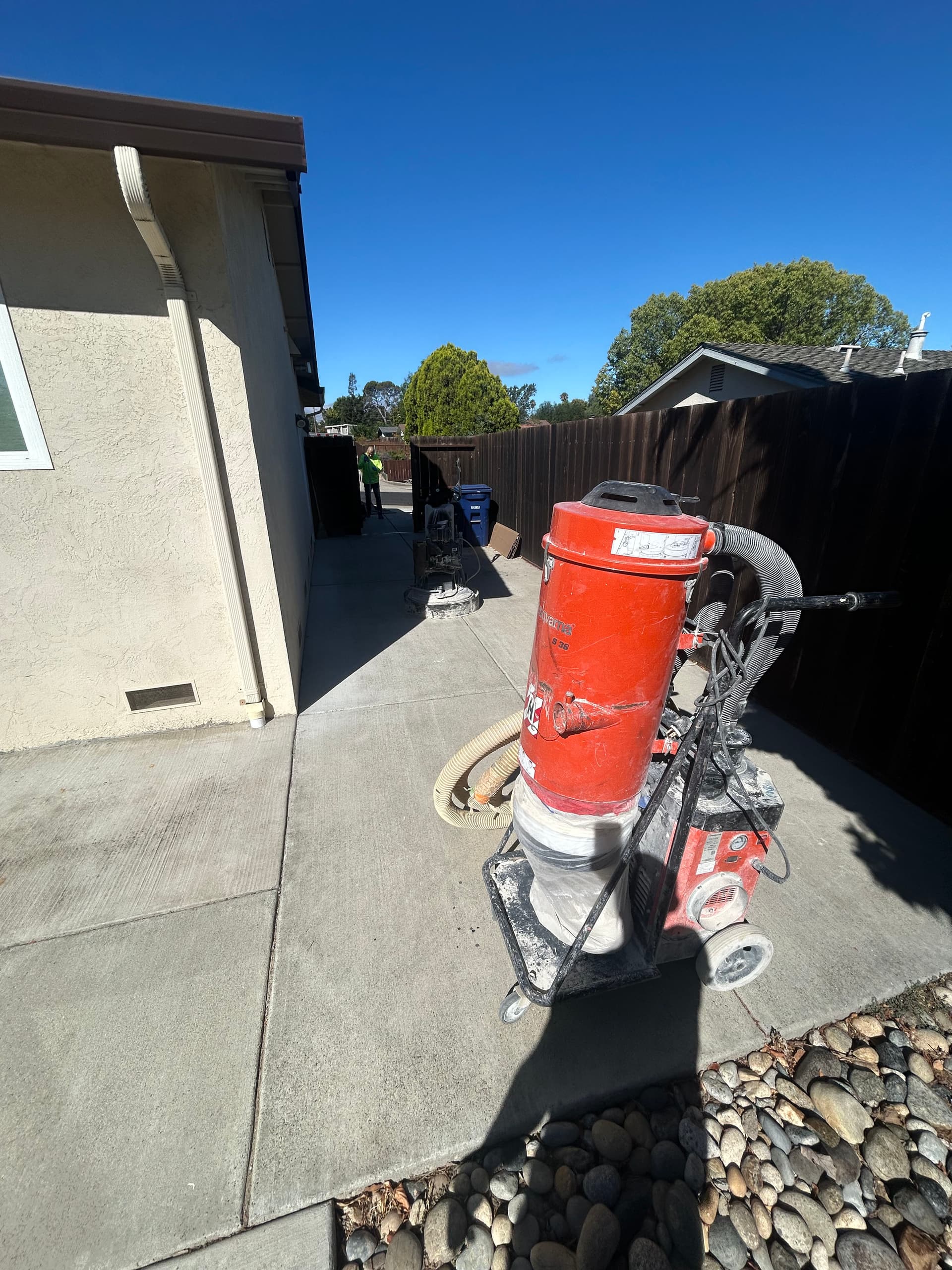 Gallery photos for Concrete Grind and Seal on a Residential Side Yard Walkway: Image #9