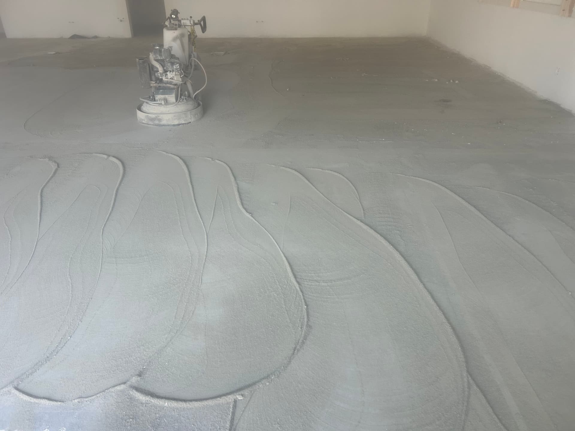 Gallery photos for Coffee Shop Floor Prep Done Right with Concrete Grinding and Self Leveler: Image #3