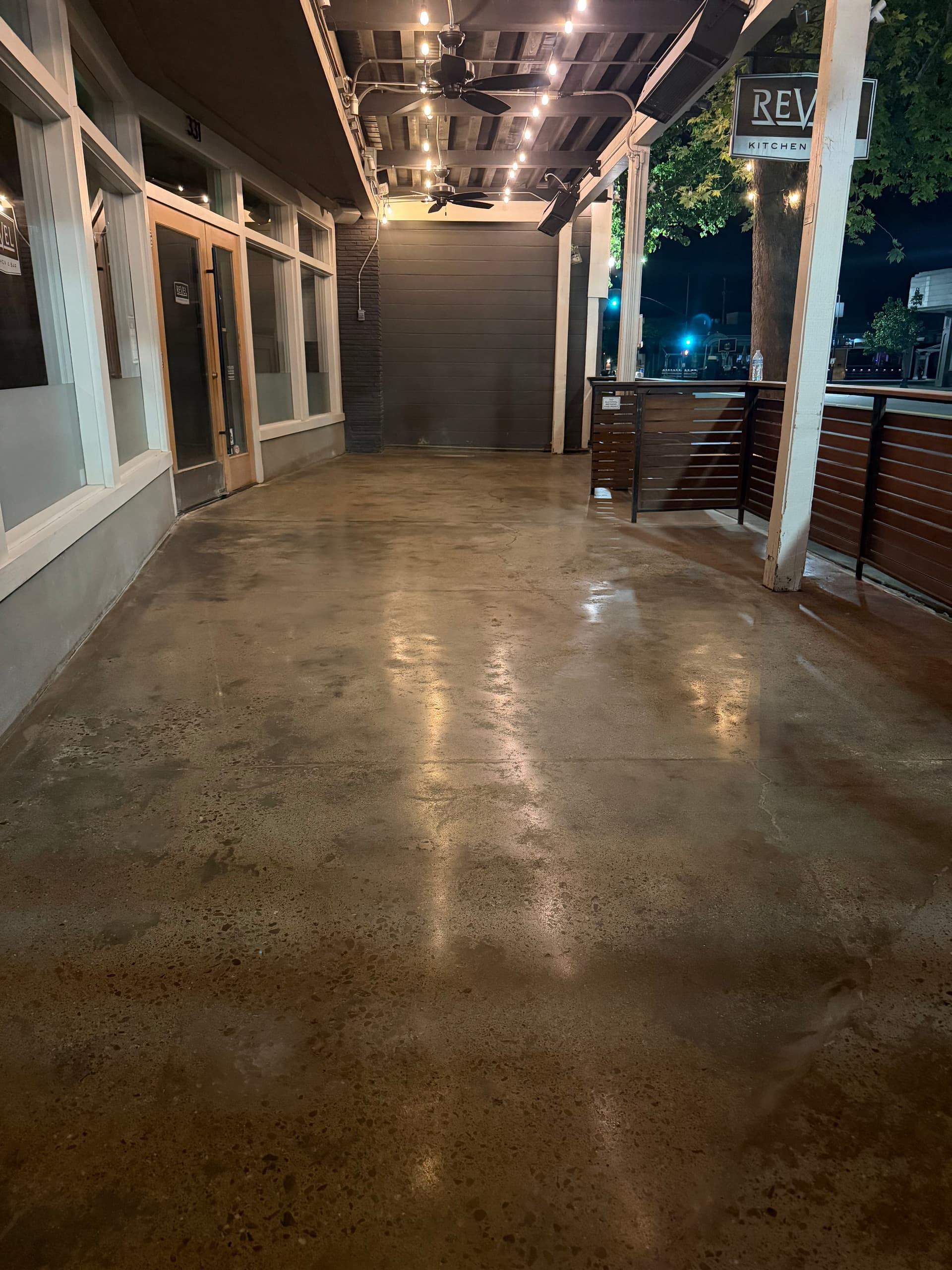 Gallery photos for Urethane Sand Coating Removed and Polished Concrete Done Right: Image #1