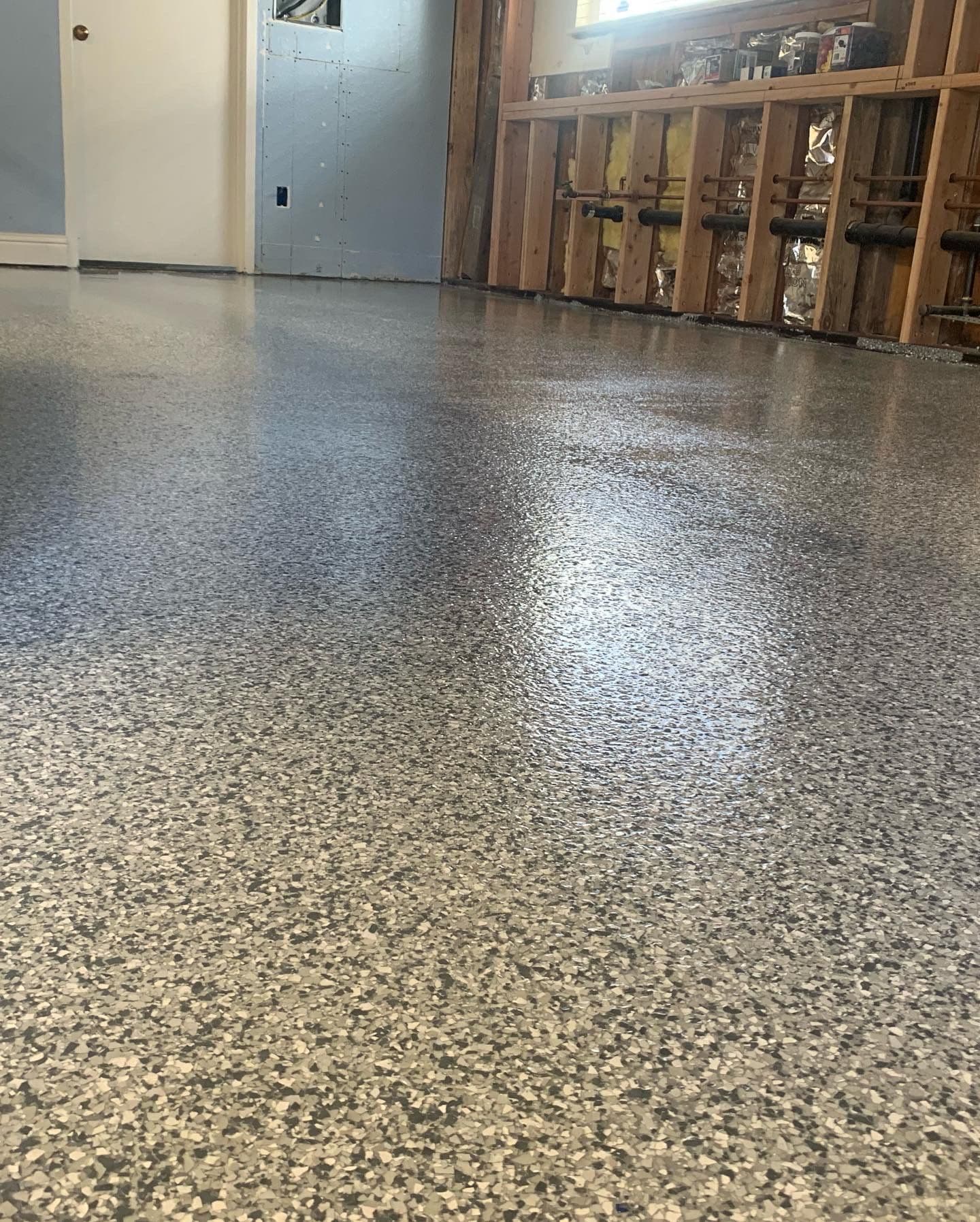 Gallery photos for Worn-Out Concrete Gets a Tough Epoxy Coating That Lasts: Image #9