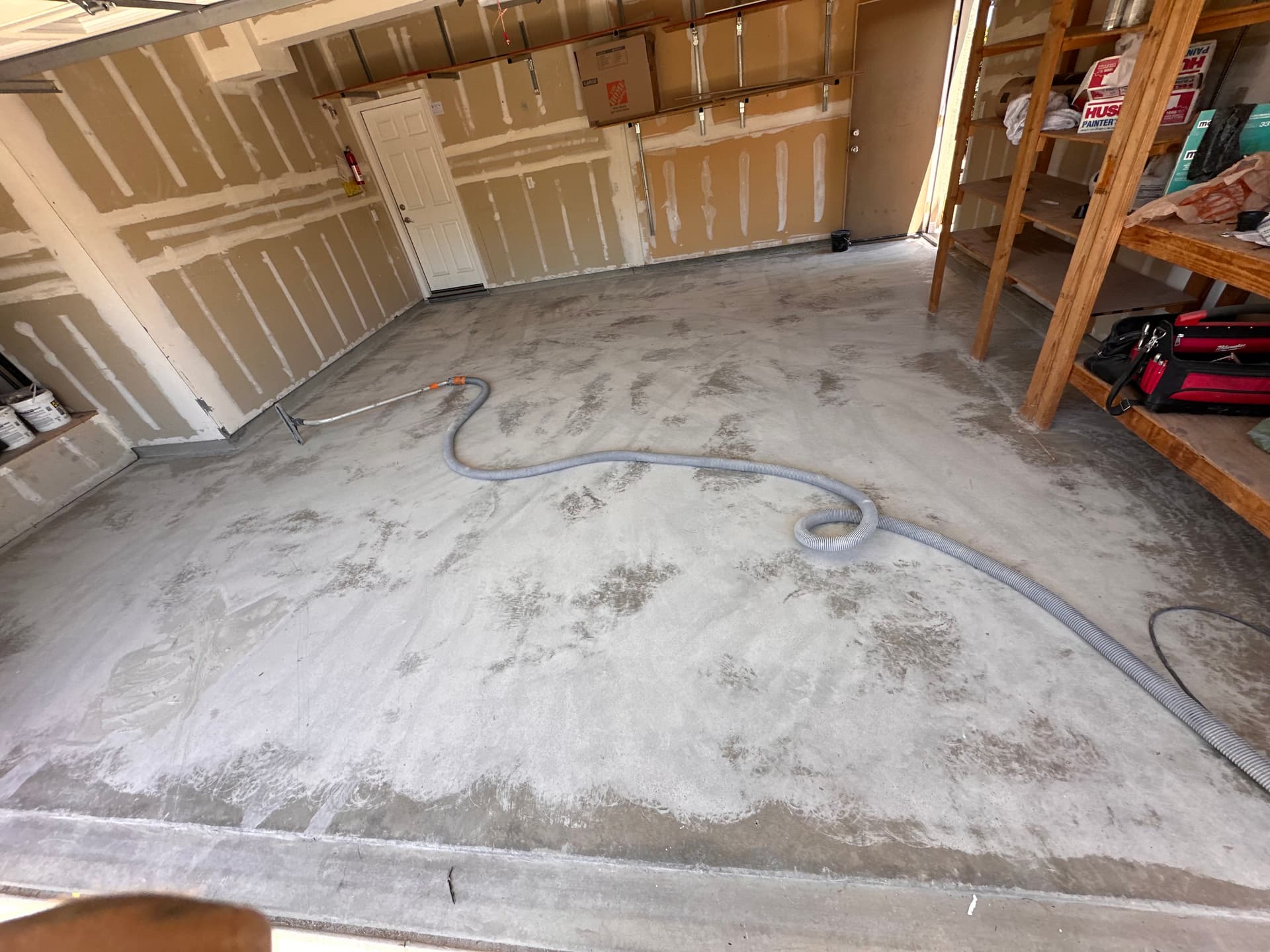 Gallery photos for Worn-Out Garage Concrete Gets a Sharp Epoxy Upgrade: Image #8