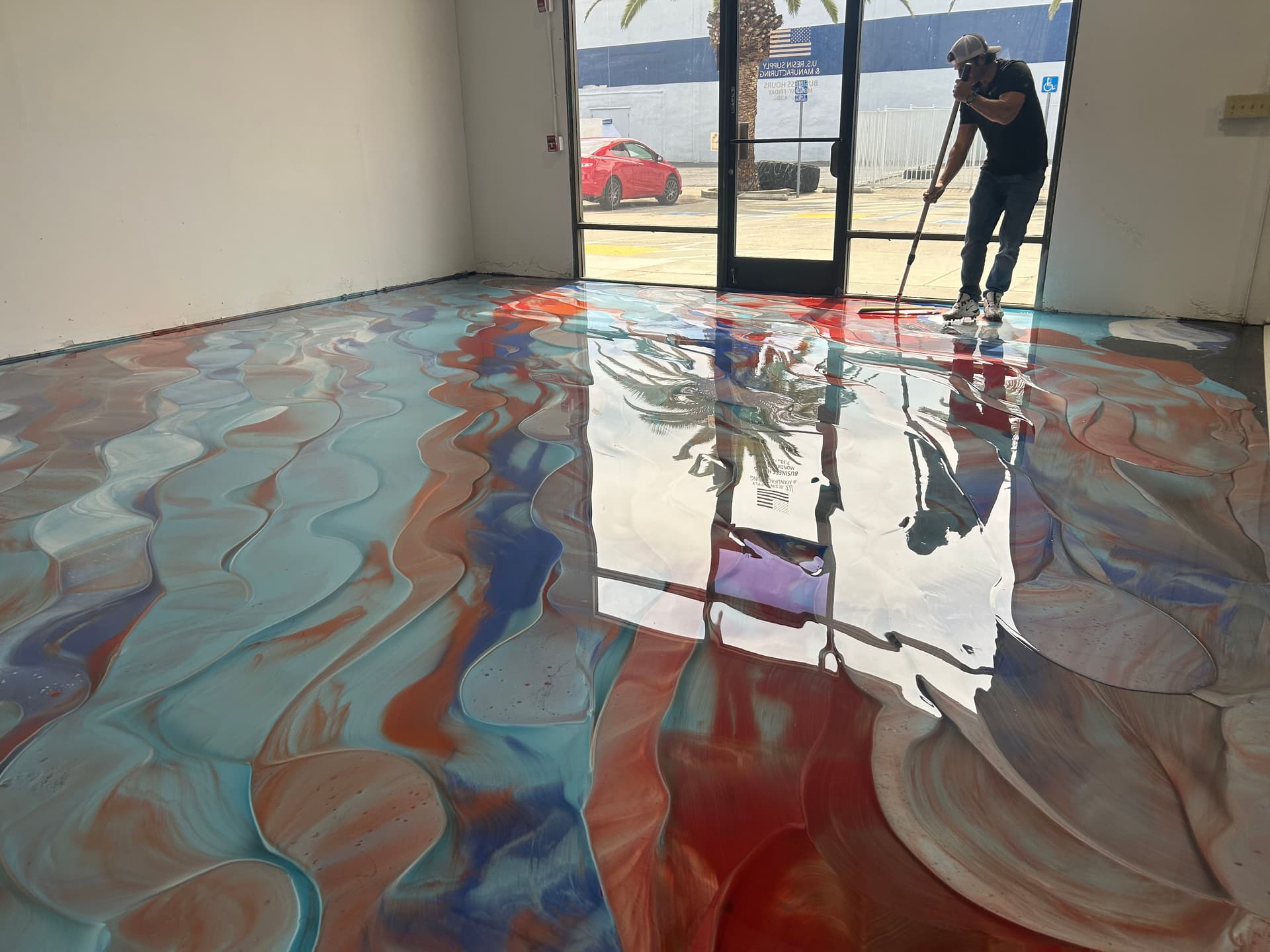 Gallery photos for Metallic Epoxy Floor That Stops People in Their Tracks: Image #2