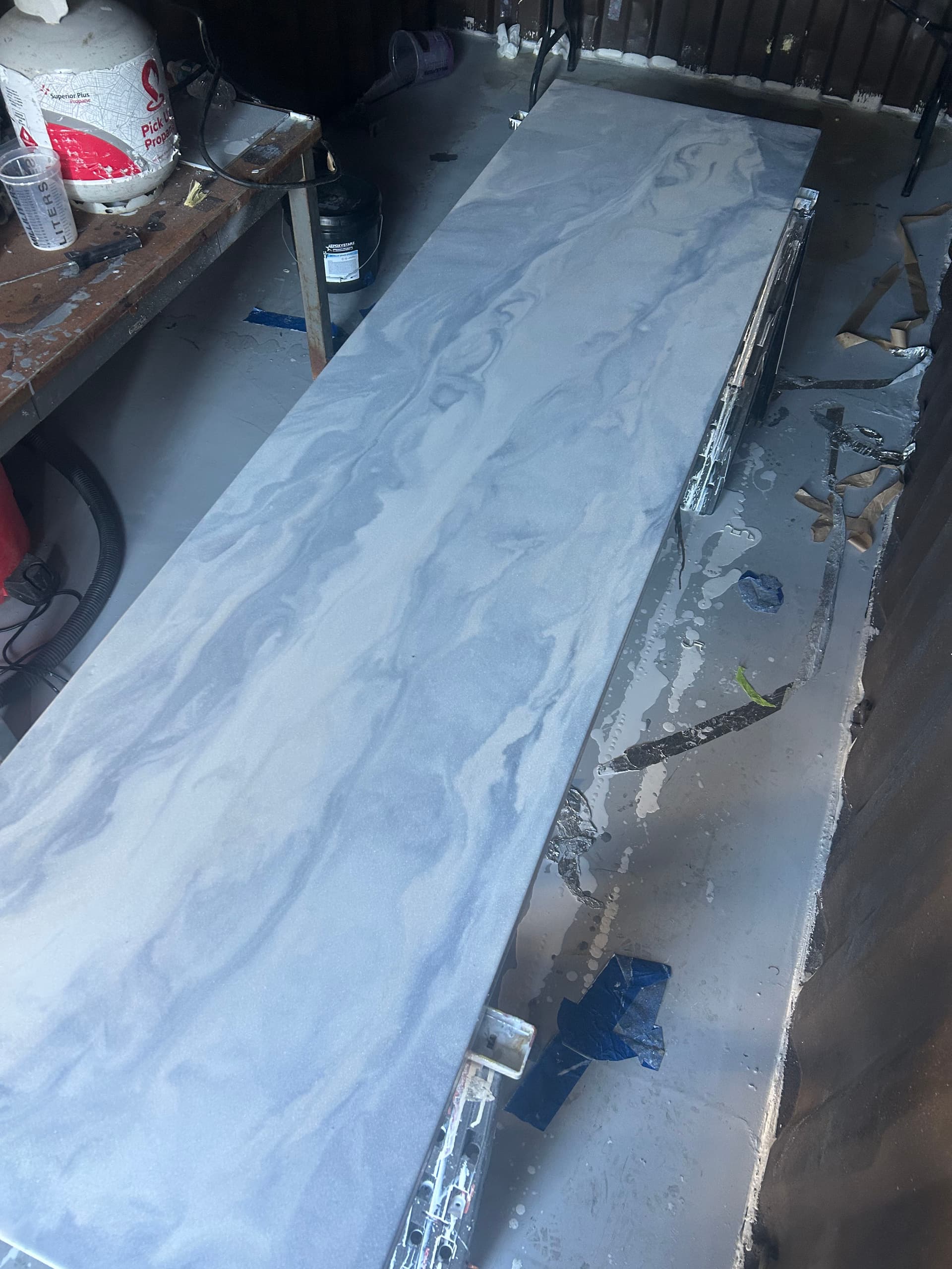 Gallery photos for Metallic Epoxy Garage Floor That Actually Stops People in Their Tracks: Image #8