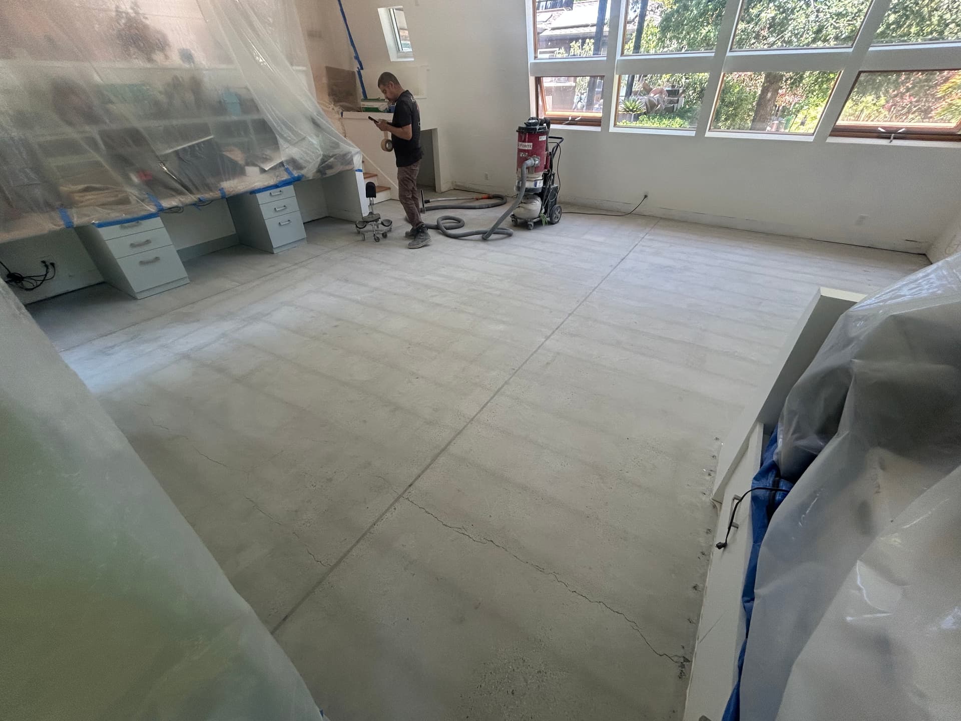 Gallery photos for Concrete Slab Prep Done Right Before Hardwood Goes Down: Image #4