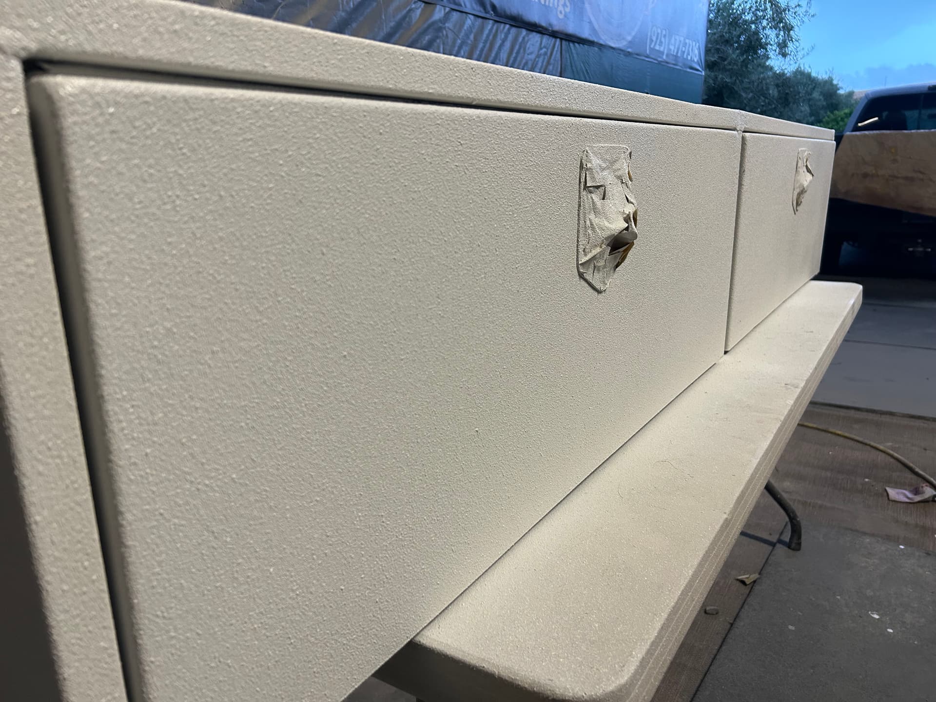 Gallery photos for Bedliner Coating on Cabinets - Not Just for Truck Beds: Image #1
