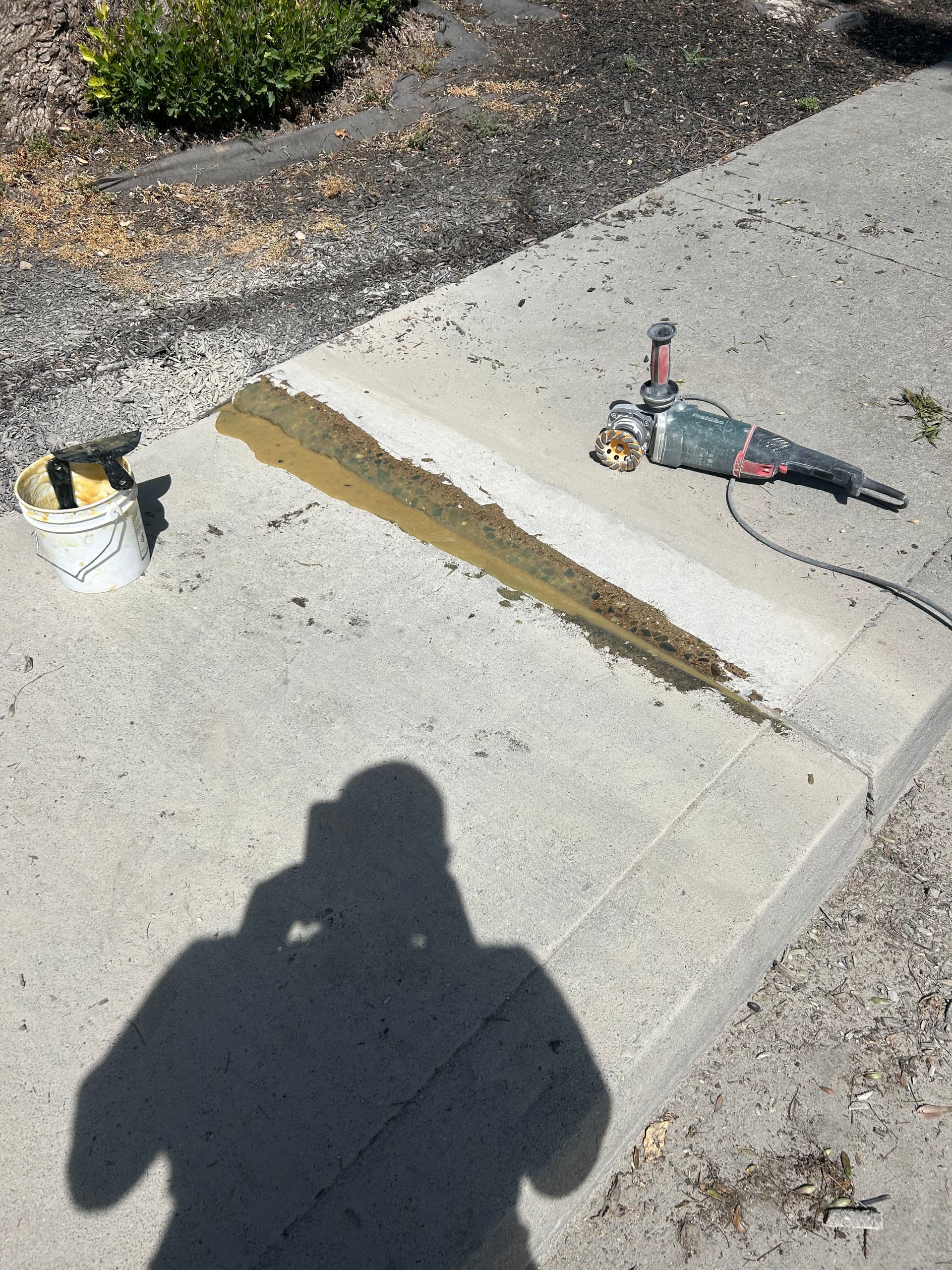 Gallery photos for Concrete Crack Repair Across Driveways and Sidewalks: Image #4