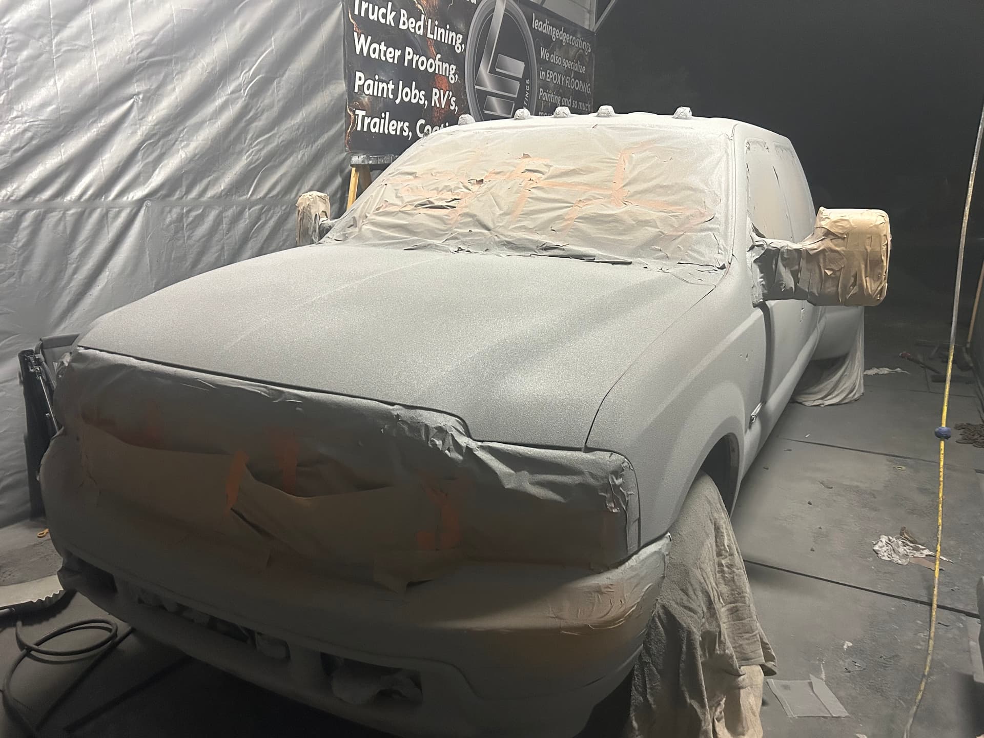 Gallery photos for Ford F-350 Dually Gets Full Truck Bed Coating and Body Work: Image #6