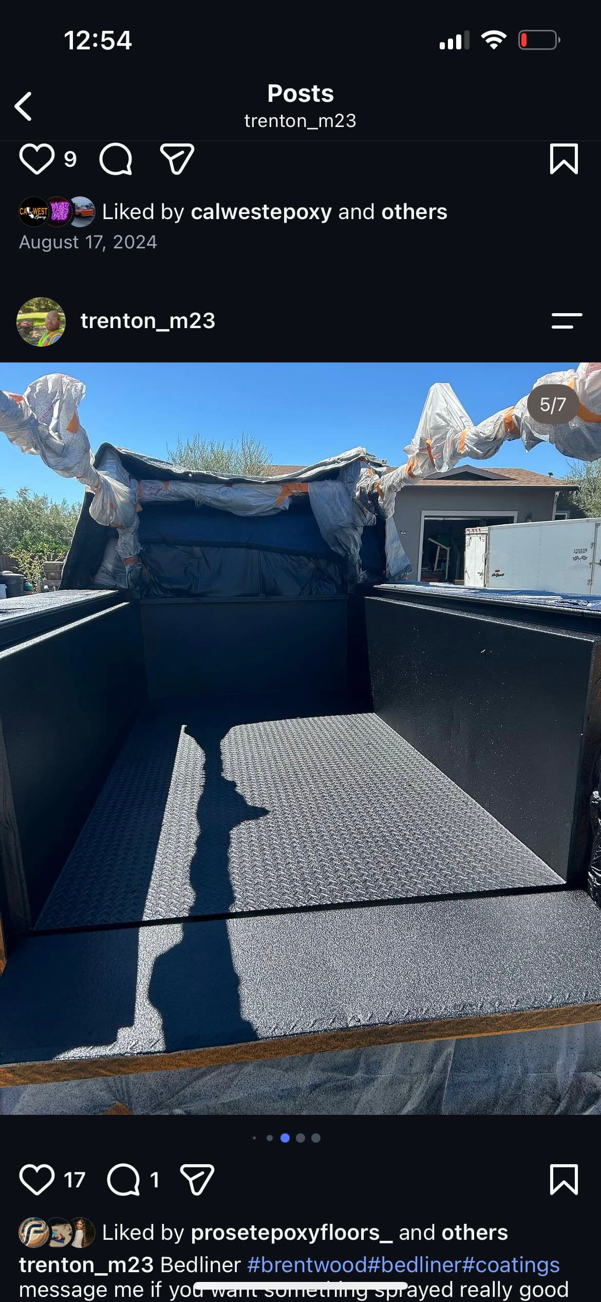 Gallery photos for Spray-On Bedliner That Actually Holds Up to Real Work: Image #5